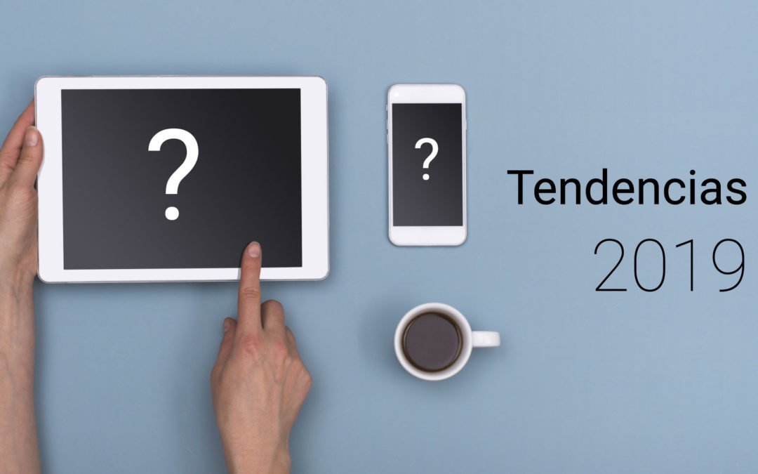 5 Tendencias web para 2019