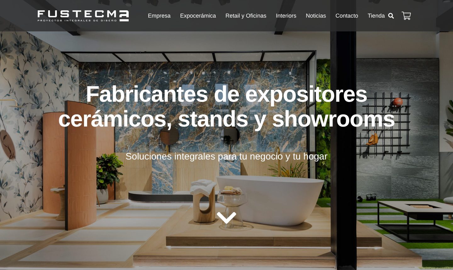 Home de fustecma.com tras la migración Home de fustecma.com tras la migración